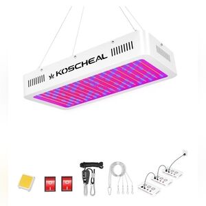 KOSCHEAL KS2000 LED Grow Light 230W Full Spectrum | UV + IR | Veg & Bloom